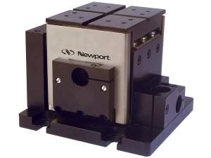 Compact XYZ Flexure Fiber Alignment Stages