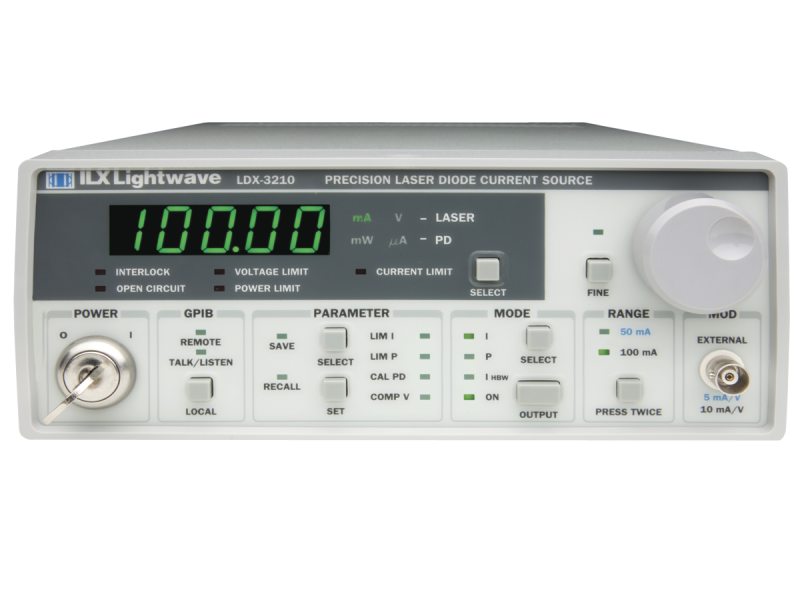 Precision Laser Diode Drivers with GPIB