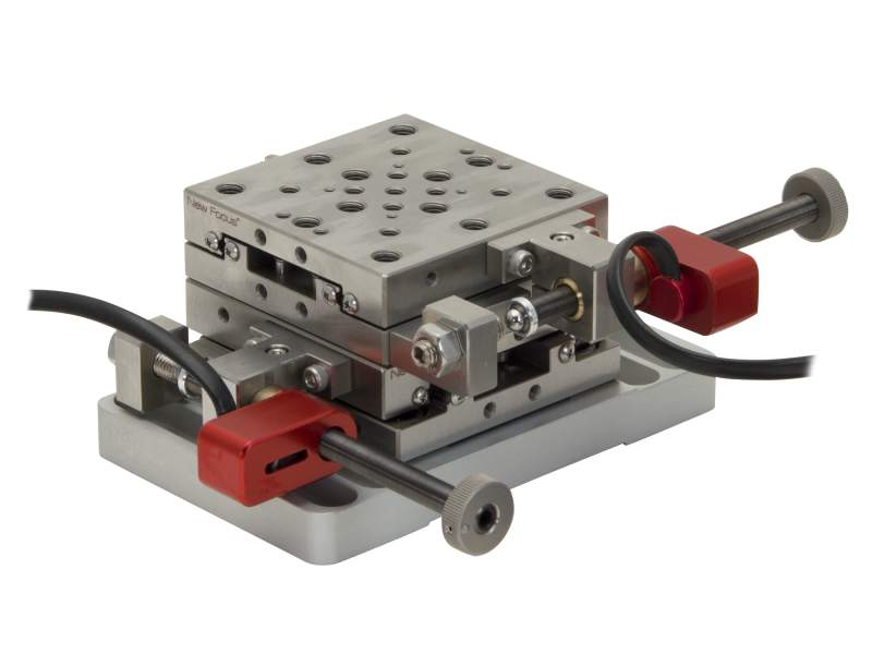 1.0 in. Travel Gothic-Arch Bearing Piezo Linear Stages