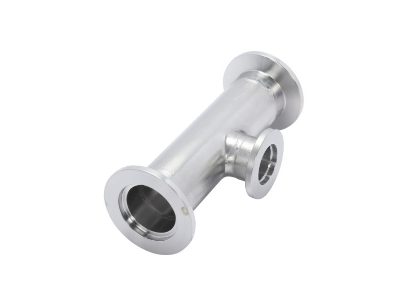 ISO-KF Flange Reducing Tee Fittings