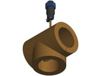 Tee Fitting 120 VAC Polyimide Heater Jackets