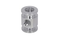 Aluminum ISO-KF to NPT-F Pipe Adapter Tees Aluminum ISO-KF to NPT-F Pipe Adapter Tees