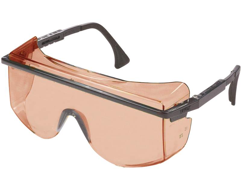 Side and Top Shielded Laser Safety Glasses