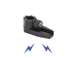 Non-Bridging Slotted-Base Optical Post Holders
