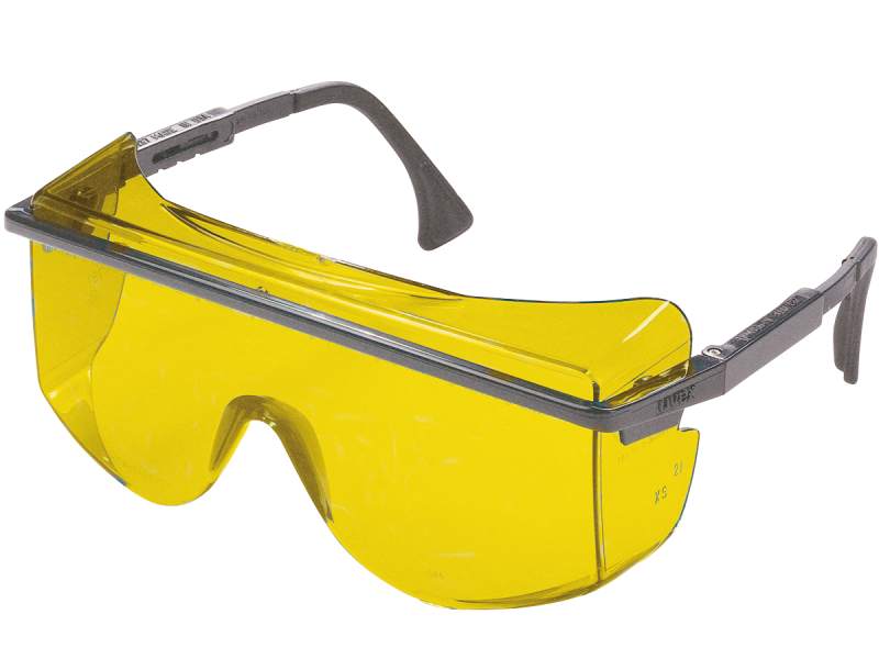 Side and Top Shielded Laser Safety Glasses