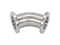 ISO-KF Flange Smooth Radius 45 Degree Elbow Fittings