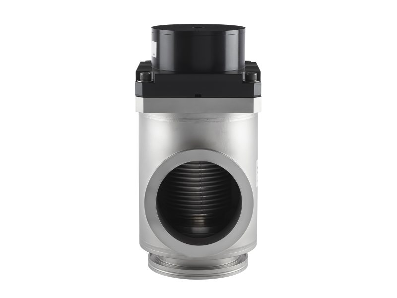 low-profile, single-stage, bellows-sealed vacuum valve