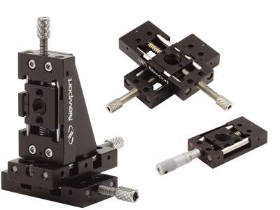 Dowel Pin Bearing with Aperture Aluminum Linear Stages