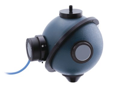 Calibrated Integrating Sphere Photodiode Sensors for Collimated Input Beams