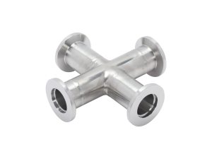 ISO-KF Flange 4-Way Cross Fittings