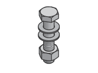 CF Flange Bolt and Nut Sets