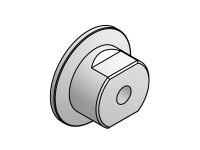 Aluminum ISO-KF to NPT-F Pipe Adapters