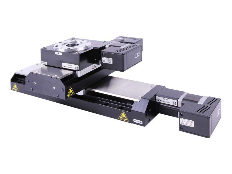 Intelligent Stepper Rotary Stages With Integrated Controller
