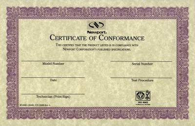 Solar Simulator Field Recertification Service