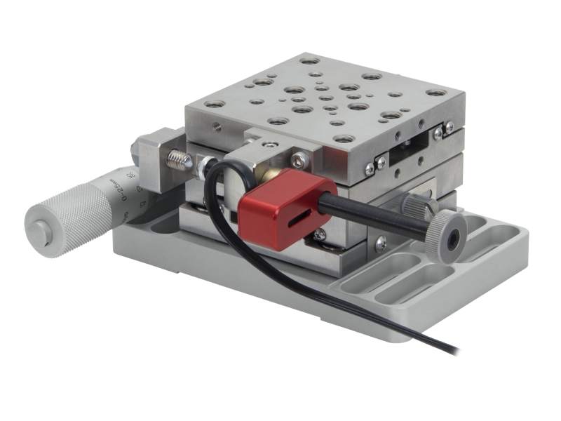 1.0 in. Travel Gothic-Arch Bearing Piezo Linear Stages