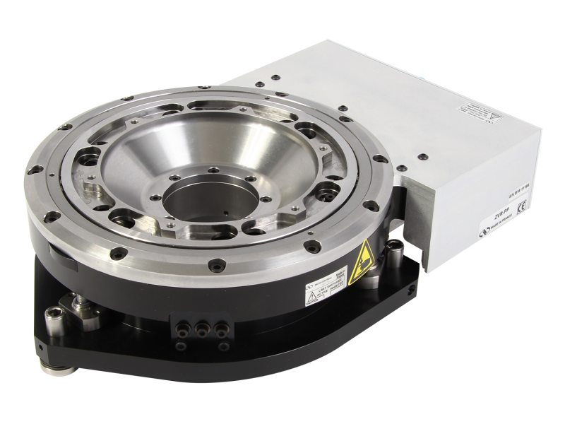 Integrated Vertical and Rotation Stage for Wafer Positioning
