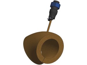 120 VAC Polyimide 45 Degree Elbow Heater Jackets