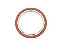 ISO-KF Stainless Steel Centering Rings with Silicone O-Ring