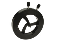 Spring-Loaded Self-Centering Variable Size Lens Mounts