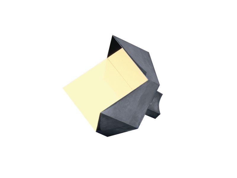 Replicated Hollow Metal Retroreflectors