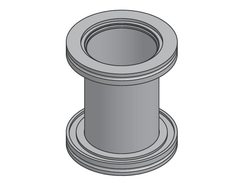 ISO-MF Flange Full Nipple Fittings