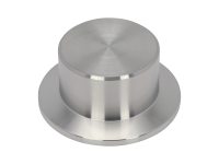 ISO-KF Stainless Steel Unbored Weld Stub Vacuum Flanges