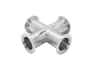 ISO-KF Flange 4-Way Cross Fittings