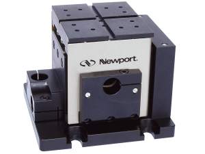 Compact XYZ Flexure Fiber Alignment Stages