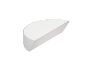 D-Shaped Broadband Dielectric Mirrors