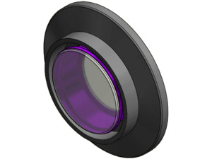 ISO-KF Vacuum Flange Viewing Ports