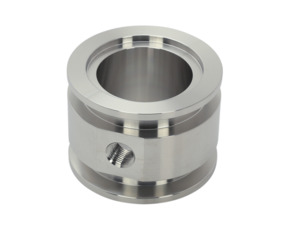 Stainless Steel ISO-KF to NPT-F Pipe Adapter Tees