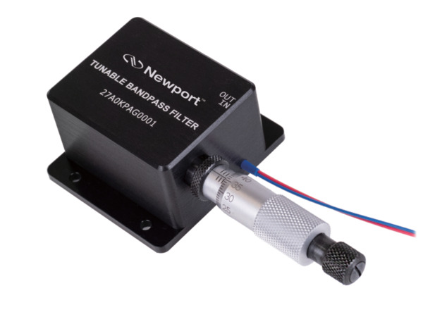 Tunable Bandpass Fiber Optic Filter