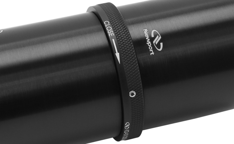 Ring Actuated Threaded Iris Diaphragms