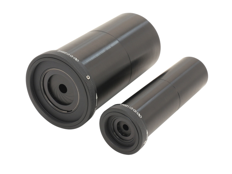 Ring Actuated Threaded Iris Diaphragms