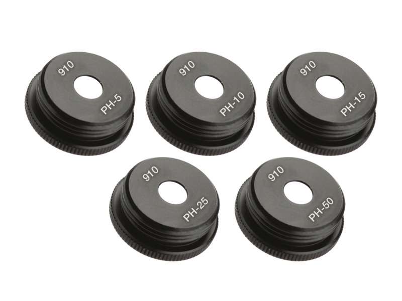 0.875-20 Threaded High Energy Molybdenum Pinholes