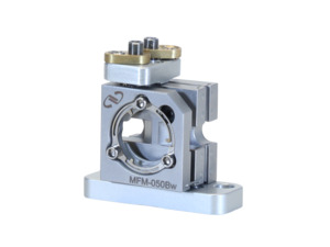 Top Adjust Flexure Mirror Mounts with Bi-Directional Clear Edge