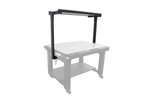 Overhead Shelves for Optical Workstations