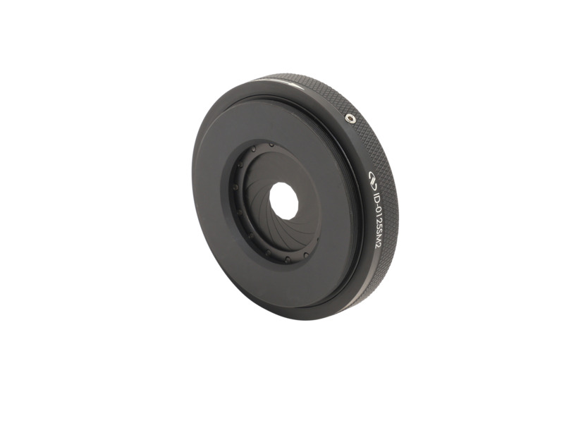 Ring Actuated Threaded Iris Diaphragms