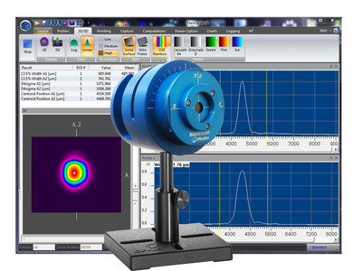 Silicon Scanning Slit Beam Profiler with 1.8 µm Slit