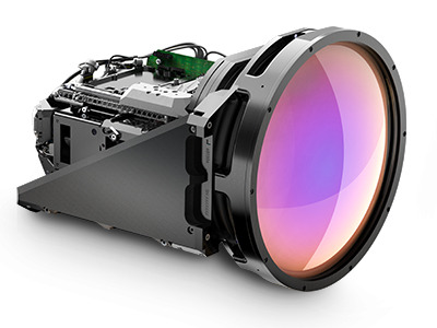 FoldIR 50-1350 mm f/5.5 Motorized MWIR Zoom SXGA Imaging Lens