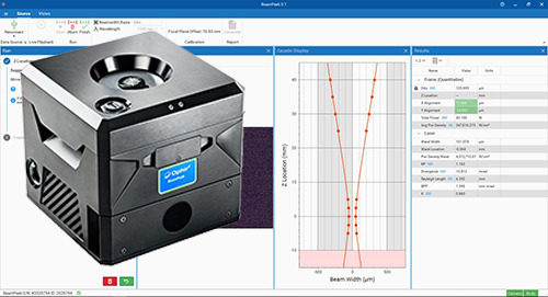 BeamPeek™ High Power Laser Beam Analysis and Power Measurement System